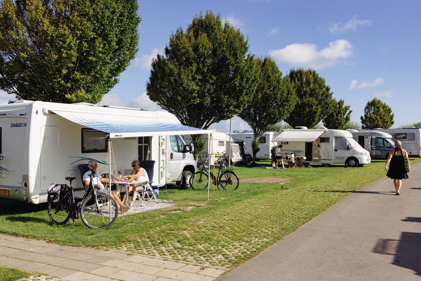 Kamperen strandbad edam