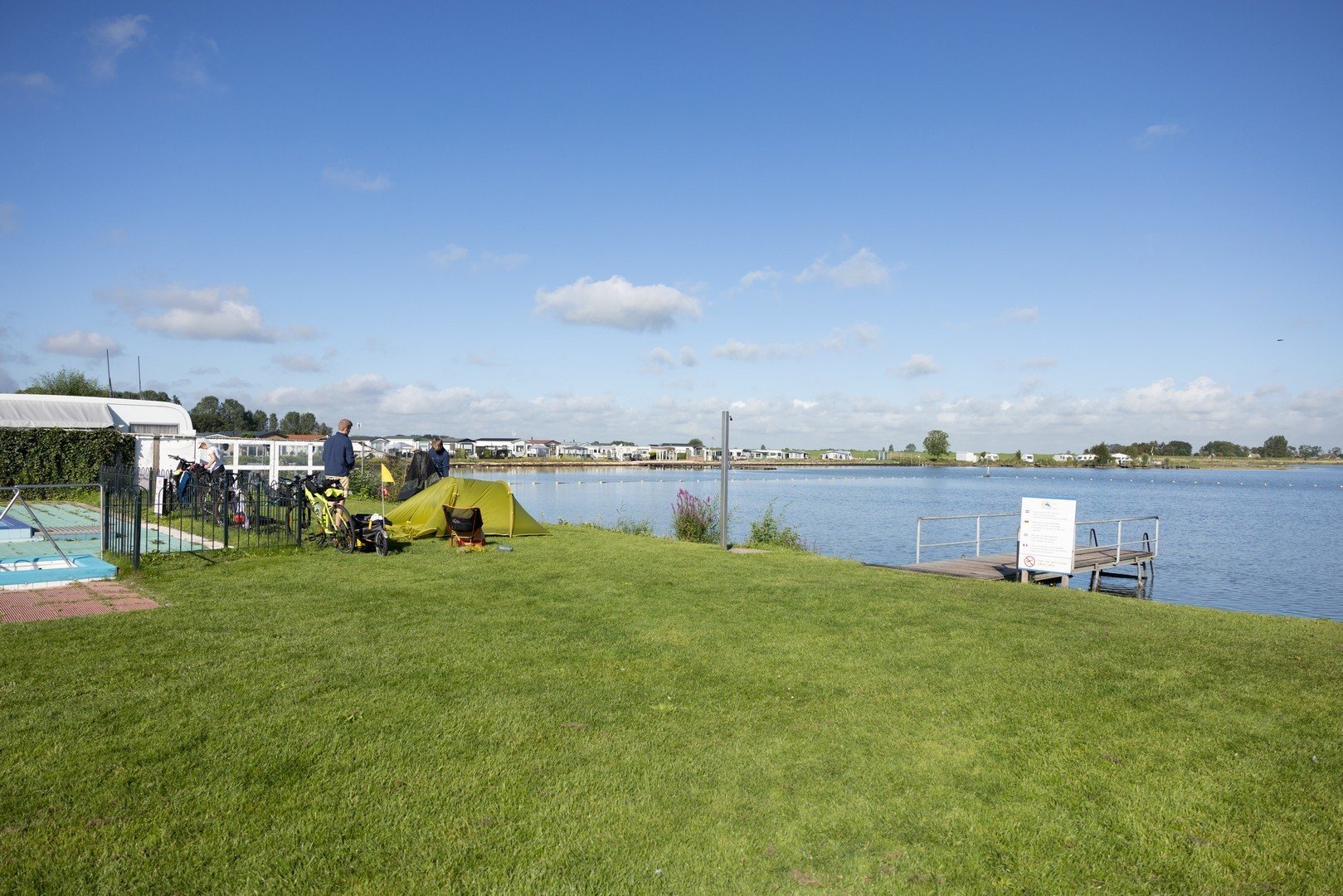 Trekkersveld uitzicht water